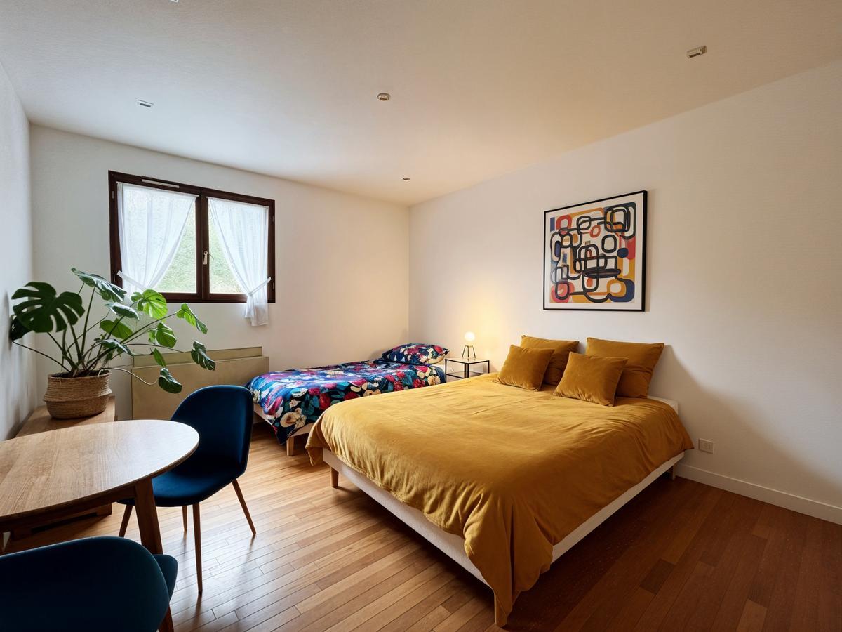 Classic bedroom renovation to Hippie Chic style