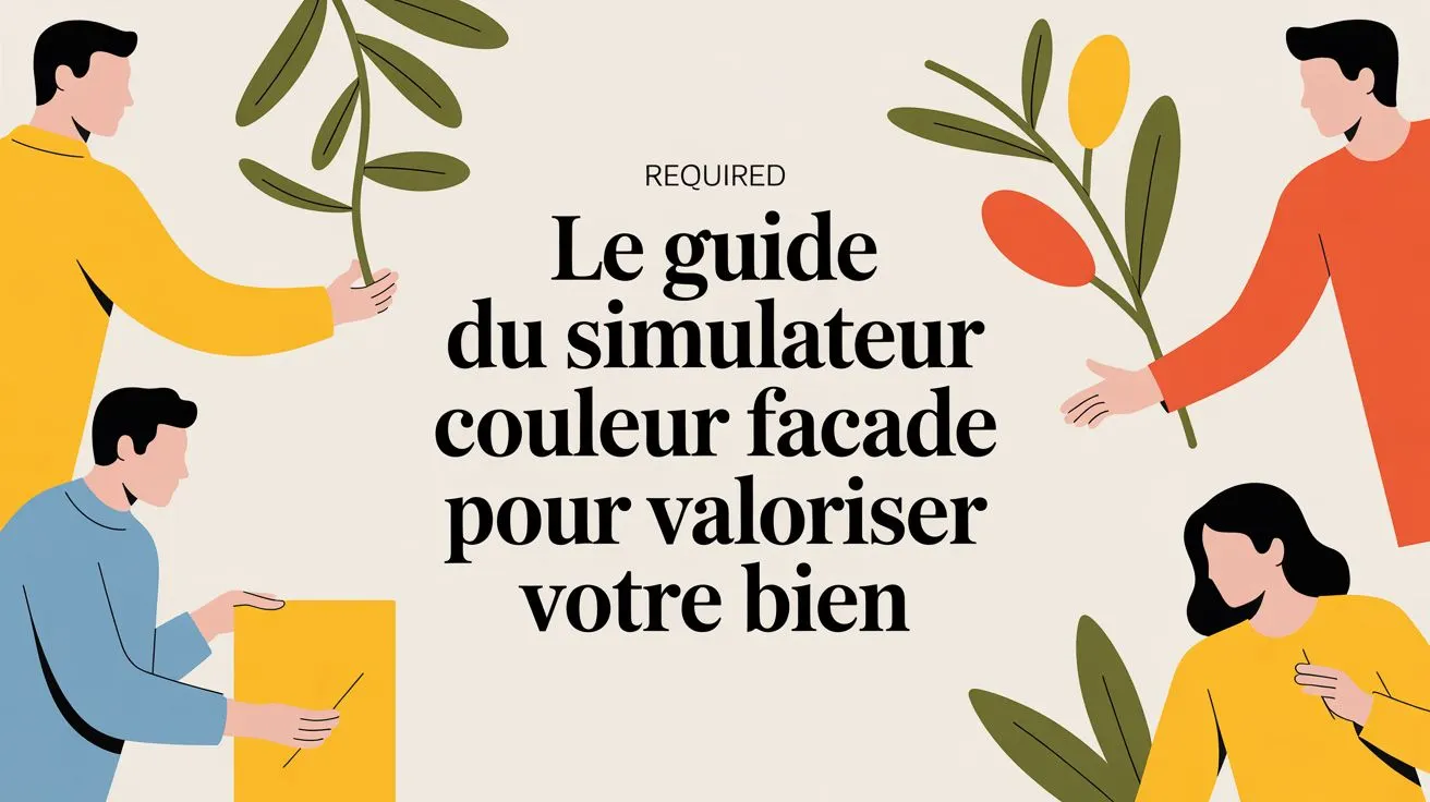 Le guide du simulateur couleur façade pour valoriser votre bien