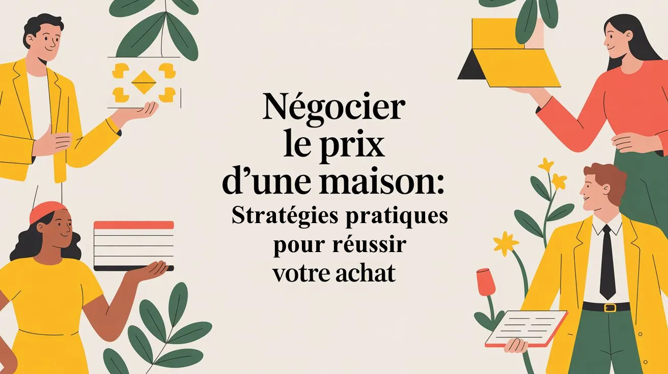 Négocier le prix d'une maison : stratégies pratiques pour réussir votre achat