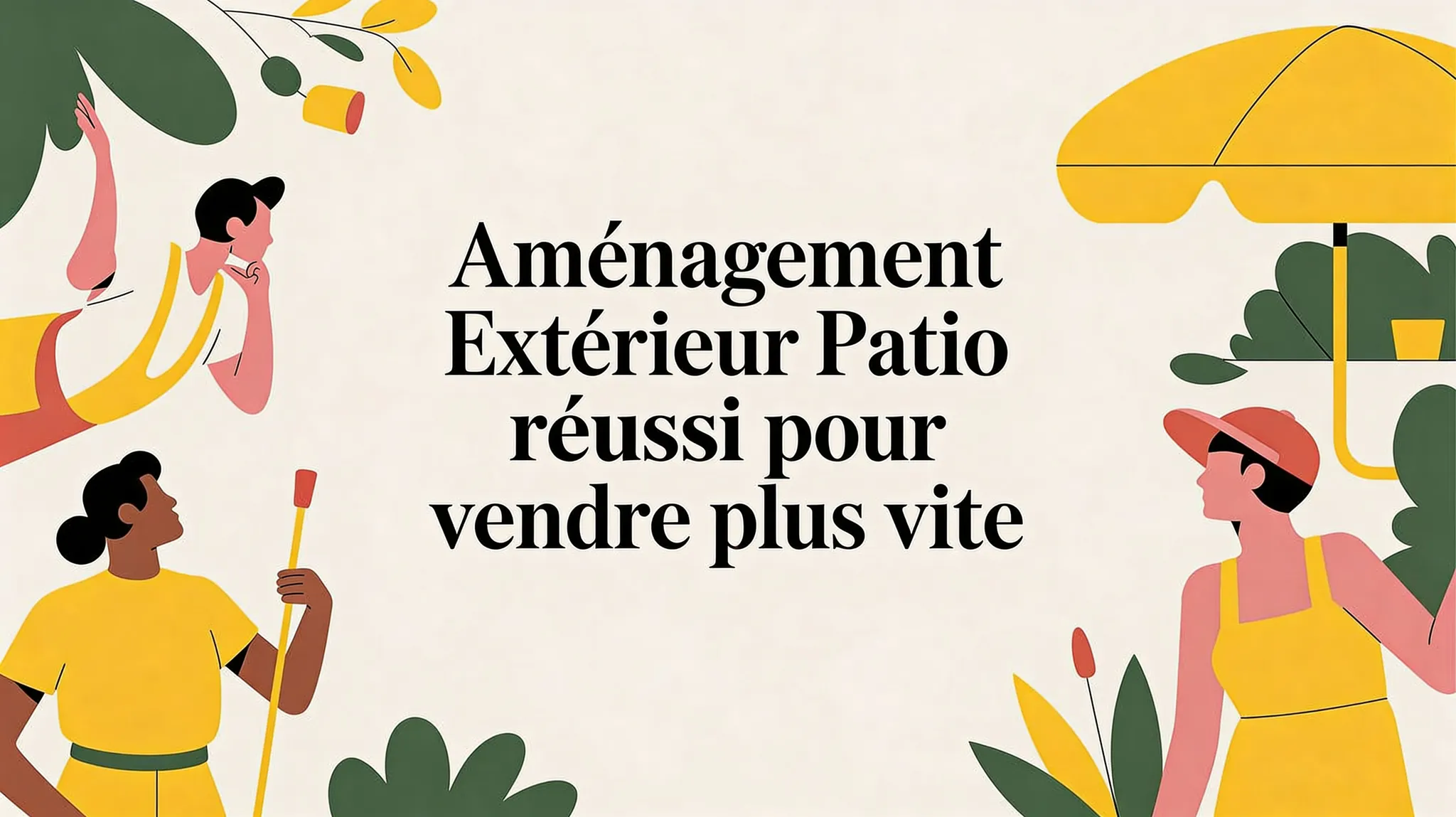 Aménagement extérieur patio : le guide pour valoriser votre bien immobilier