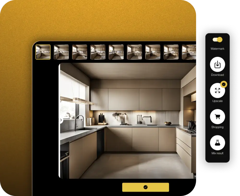 Generate and Customize High-Quality Renders